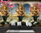 Three Lord Ganesha Statue Wallpaper