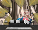 Lord Ganesha Pink Wallpaper
