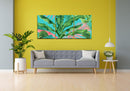 Banana eaf Wall art. Set Of 3