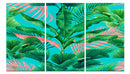 Banana eaf Wall art. Set Of 3
