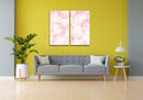 Light Layered Petals Wall Art, Set Of 2