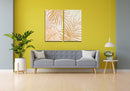 Palm Leaves Wall Art, Set Of 2