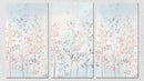 Pastel Plants Wall Art, Set Of 3