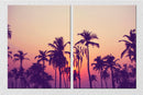 Coconut Trees Wall Art, Set Of 2