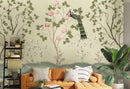 Parsley Panorama Chinoiserie Wallpaper