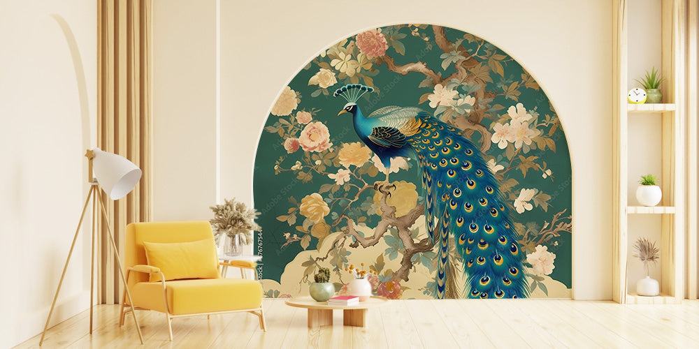 Peacock Background Wallpaper