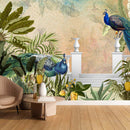 Peacock Enchantment Wallpaper