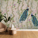 Peacock Euphoria Wallpaper