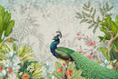 Peacock Haven Wall Covering