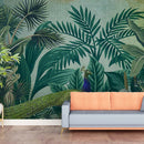 Peacock Haven Wallpaper