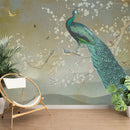 Peacock Jubilee Wallpaper