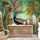 Peacock Palace Wallpaper