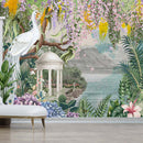 Peacock Serenade Wallpaper