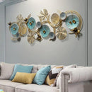 Circular Butterfly Metal Wall Art