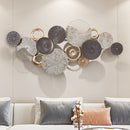 Metallic Plates Metal  Wall Art