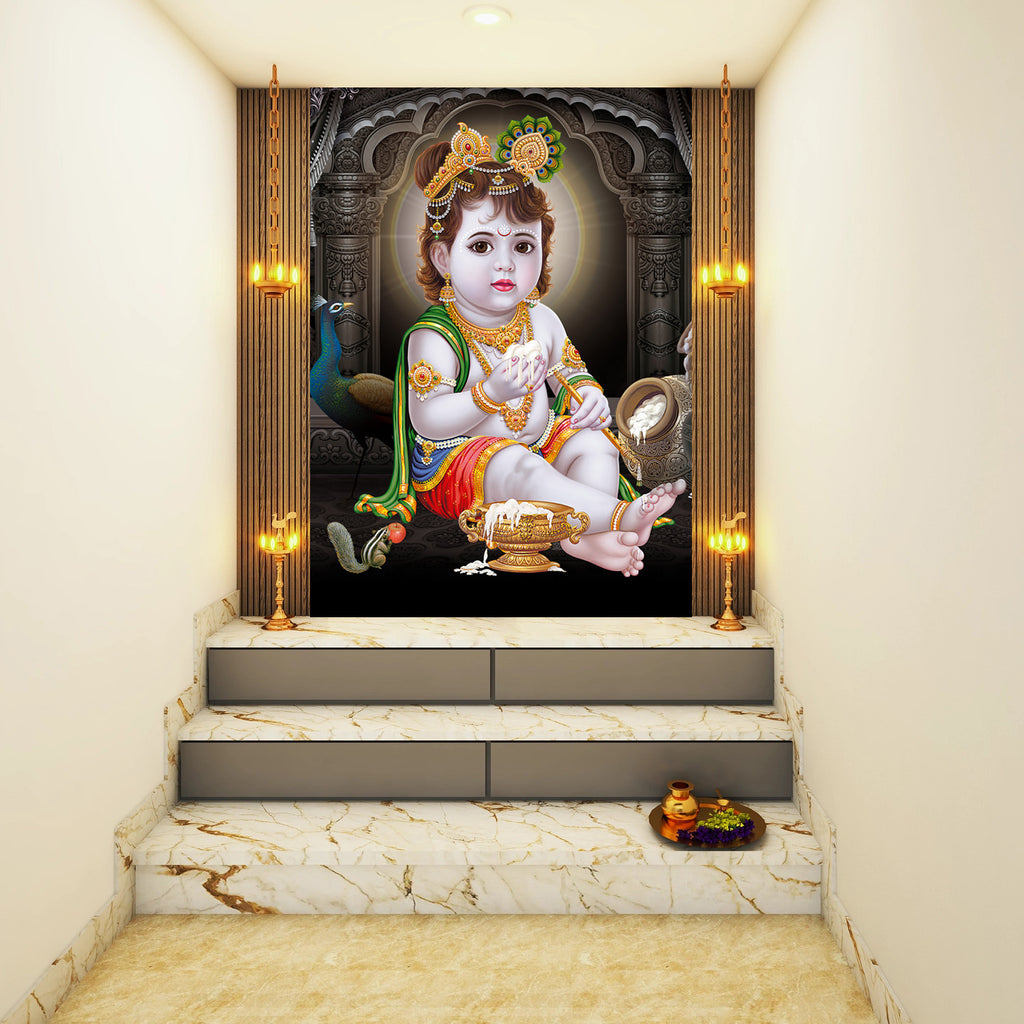 Laddu Gopal Customised Wallpaper – Myindianthings