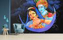 Radha Krishna Customised Wallpaper