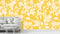 Vibrant Yellow White Floral Wallpaper