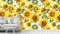 Sunflower Spring Pattern Wallpaper