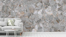 Detailed Grey Stone Rustic Wallpaper