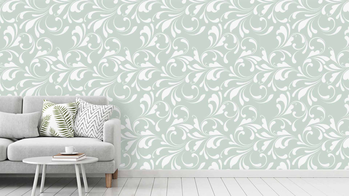 White Design Pattern Wallpaper