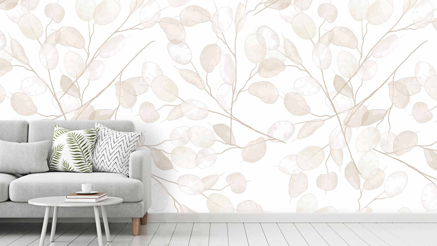 Simple Dandelion Floral Wallpaper