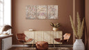 Brown patterns  Set of 3