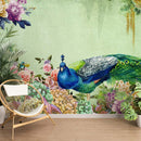 Royal Peacock Wallpaper