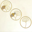 Flower Circular Ring Set Of 3