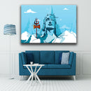Shiva On The Mountains Wall Art