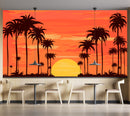 Customize Wallpaper sketch Of Beautiful Sunset