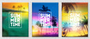Sunset And Sunrise Wall Art 23, Set Of 3