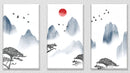 Sunset And Sunrise Wall Art 25, Set Of 3