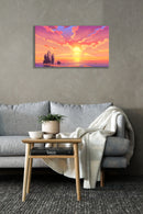Sunset And Sunrise Wall Art 16