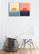 Sunset And Sunrise Wall Art 1, Set Of 2