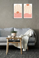 Sunset And Sunrise Wall Art 29, Set Of 2