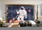 Astronout In Space Self Adhesive Sticker For Wardrobe