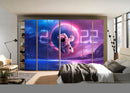 2022 Astronout Space Self Adhesive Sticker For Wardrobe