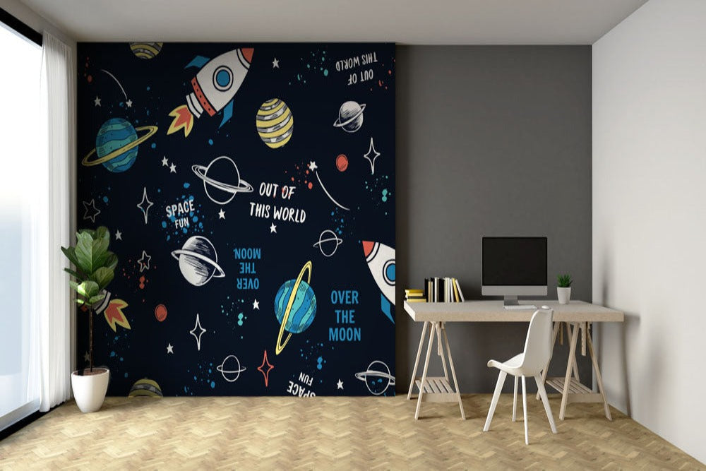Quotes Space Kids Wallpaper