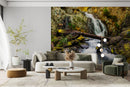 3D Decorative Waterfall Nature  Wallpaper for Wall