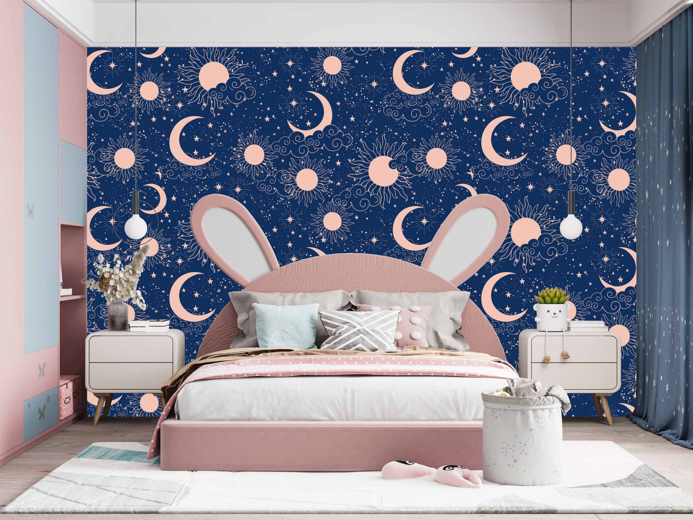 Moon In The Sky Customize Wallpaper