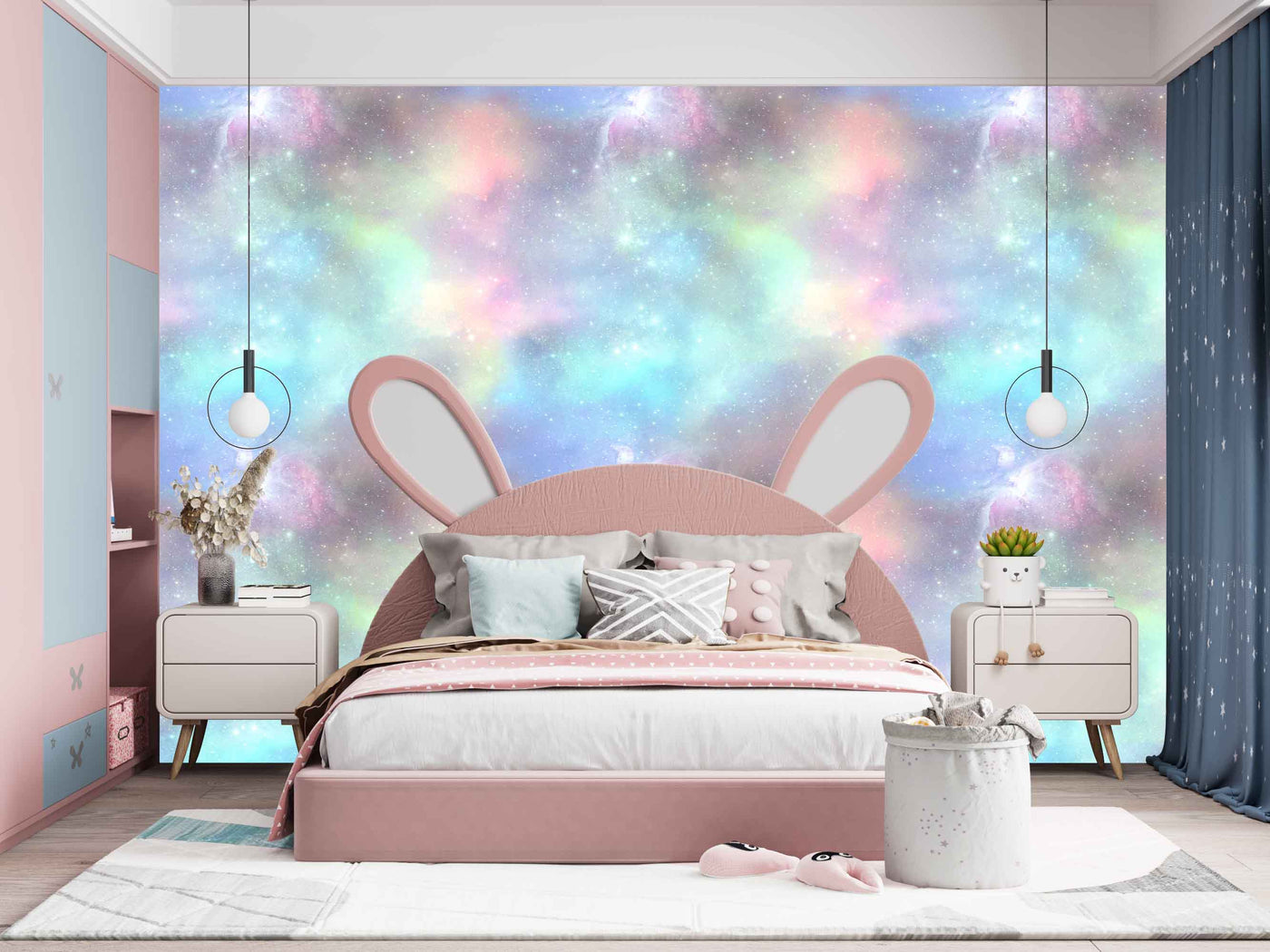Colourful Clouds Customize Wallpaper