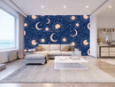 Moon Sketch Art In Sky Customize Wallpaper