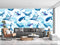 Blue Whale Art Customize Wallpaper