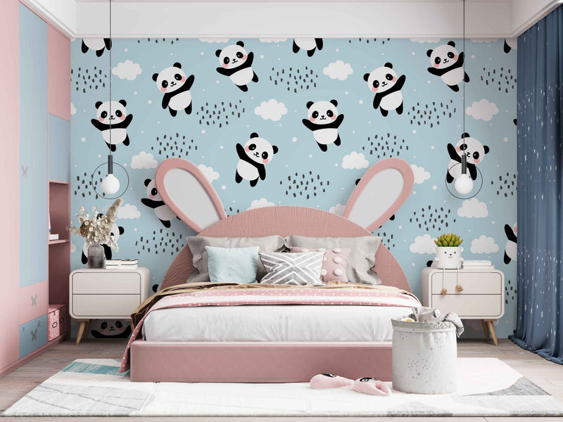 Beautiful Panda Customize Wallpaper
