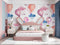 Colourful Air Baloon Art Customize Wallpaper