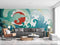 Water Splashes Art Customize Wallpaper