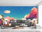Pink Clouds Sketch Customize Wallpaper