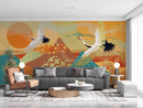 Oriental Birds Customize Wallpaper