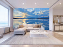 Blue Cloudy Sky Customize Wallpaper